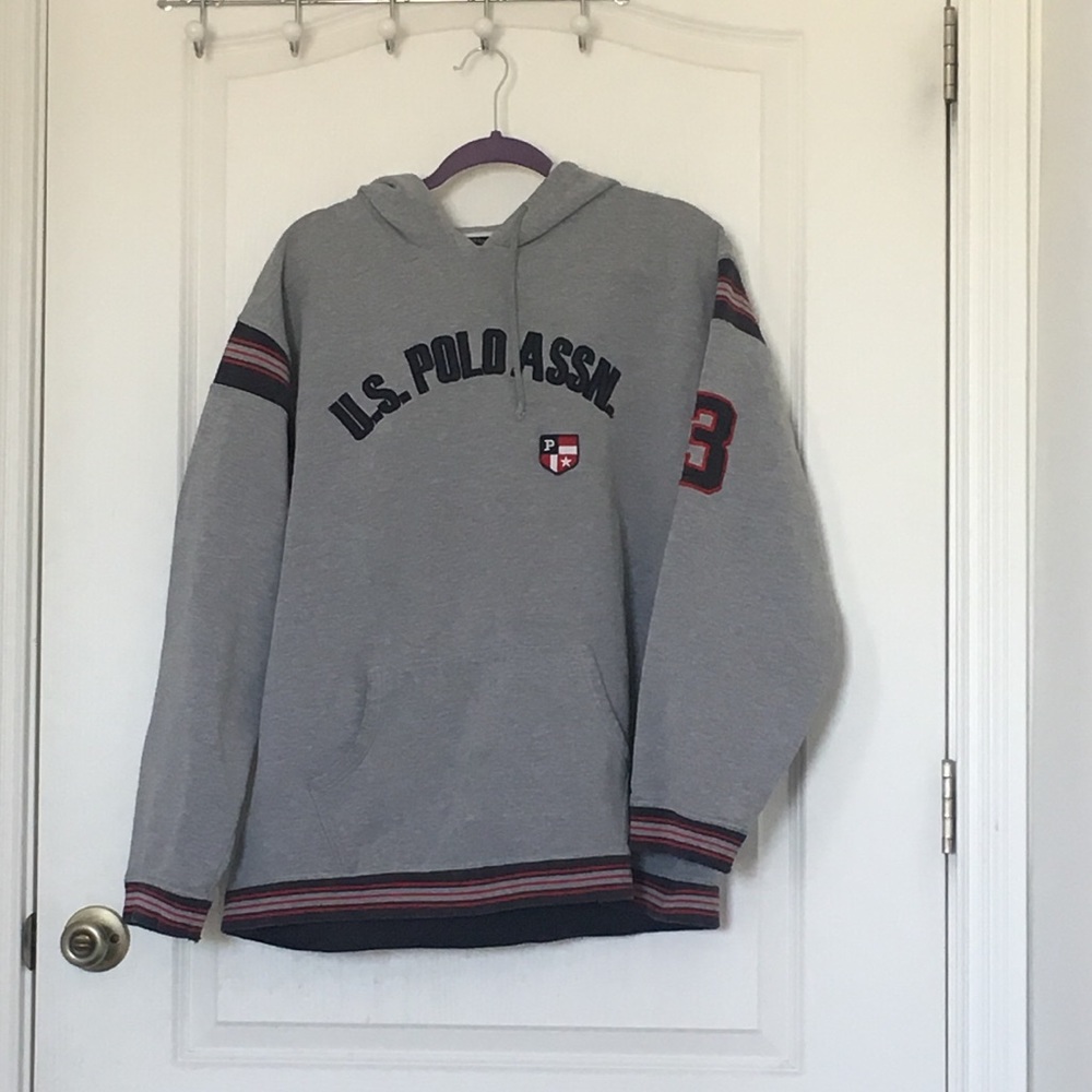 U.S. Polo Assn Gray Sweatshirt